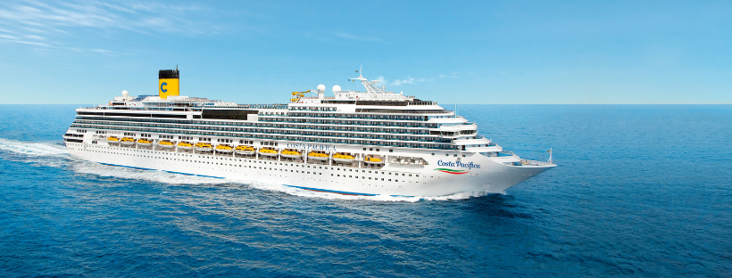 Costa pacifica en mer 